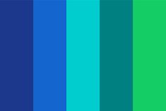 blue and green color swatches with the same shade as each other's background