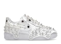 Crystals White, Shoes Sneakers Nike, Crystal Shoes, White Shoes Women, Nike Air Force 1 Low, Hot Sneakers, Nike Fashion, Air Force 1 Low, Nike Air Force 1