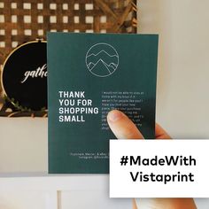 Your customers stood by your small business through difficult times...how are you thanking them for their support? Whether a thank-you note or a new loyalty program, tell us what you're doing to send customers some love. Share your photo and tag #MadeWithVistaprint for a chance to be featured! Appreciation Note, Skateboard Logo, Customer Gifts, Creative Journaling, Customer Appreciation, Card Invitation, Stand By You, Difficult Times, Loyalty Program