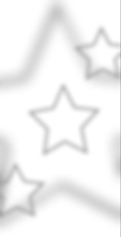 two white stars are flying in the air with one black and white background is blurry