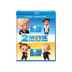 the two movie collection includes baby boss and boss baby, including an animated character from the film