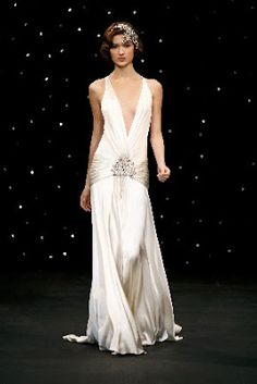 20s Wedding Dress, Look Gatsby, Robes Glamour, Gatsby Style, 1920s Dress, فستان سهرة, Jenny Packham, 1920s Fashion