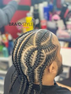 Freestyle Cornrows Braids Men, Guy Braids, Men Braids Hairstyles, Boys Cornrows, Husband Hair, Men Cornrows