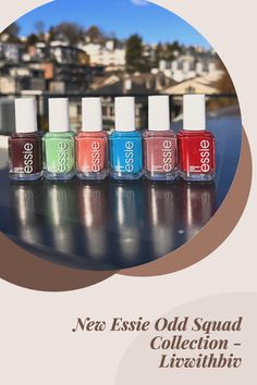 The new Essie Odd Squad Collection is now available at Beyond Polish. This is a collection of 6 beautiful creme nail polishes. 10% off affiliate code at Beyond Polish - BIV10