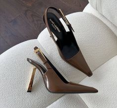 Chic Brown Michael Kors Heels, Elegant Michael Kors Brown Heels