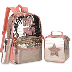 Backpack Set, Suitcase Bag, Backpacks For School, Backpack Pattern, Kids Backpack, Bags School, Pink Handbags, Backpack Travel Bag, Chain Crossbody Bag