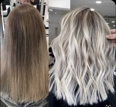 Platinový Blond, Bombshell Blonde, Balayage Blond, Silver Blonde Hair, Icy Blonde Hair, Going Grey, Faded Hair, Silver Blonde, Ash Blonde Hair