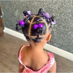 School Hairstyles For Kids, African Marketplace, Black Baby Girl Hairstyles, Sassy Hairstyles, Baby Girl Hairstyles Curly, Daughter Hairstyles, Cute Toddler Hairstyles, Kid Hair, Lil Girl Hairstyles