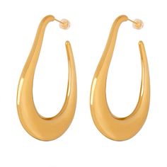 OVAL - HOOP - EARRING


Our ultra-light hoop earrings will add a stylish and vintage look to your outfit! Beautiful and elegant, these earrings are the perfect addition to your jewelry collection!


Beautiful gold hoops fit for any occasion! Made of stainless steel and 18K gold plated on stainless steel .

Product Details:
•Stainless Steel
•6.0cm x 4.0cm
•18K Gold 
•weight 15g Hoop Earrings Chunky, Body Necklace, Hollow Earrings, Chunky Gold Hoop Earrings, Thick Hoop Earrings, Oval Hoop Earrings, Chunky Earrings, Stacked Necklaces, Steel Product