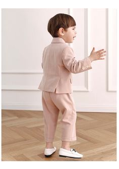 Mqtime Pink Boys Suits for Weddings Kids Blazer Suit for Boy Costume Infant Blazer Boys Tuxedo Baby Boy Clothing Sets Coat+Pant+bow 3Ps PHYSICAL SHOW Kids Blazers, Boys Tuxedo, Baby Boy Clothing, Baby Boy Clothing Sets, Boy Clothing, Boy Costumes, Wedding With Kids, Clothing Sets