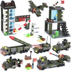 ARMY MISSILE COMBAT FORCE: Give hours of thrilling military adventure fun with this ultimate military building kit, which comes packed with more than 8 army airplane and car models, such as missile vehicle, reconnaissance aircraft, army tank, army chariots, combat vehicles, shooting cannon chariot, military base gate, military outpost that is sure to get imaginations firing. VIVID DETAILS OF ARMY VEHICLES MODEL DESIGN: Missile vehicle come Army Tank, Base Building, Reconnaissance Aircraft, Model Design, Military Base