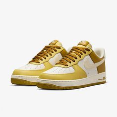 Nike Air Force 1 07 AF1 Bronzine Saturn Gold Men Casual Shoes Sneaker FZ4034-716 | eBay Nike Air Force 1 Synthetic Lace-up With Rubber Sole, Nike Air Force 1 With Abzorb Midsole, Nike Air Force 1 Lace-up With Gum Sole, Nike Air Force 1 Lace-up With Cushioned Footbed, Yellow Synthetic Sneakers With Abzorb Midsole, Nike Air Force 1 Sporty Shoes With Abzorb Midsole, Nike Sneakers With Gum Sole For Outdoor, Yellow Sneakers, Nike Air Force 1 07