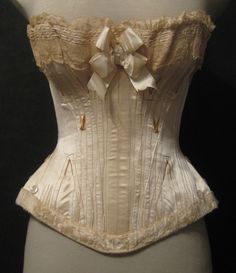 Vintage Corsets, Edwardian Corsets, 1900 Fashion, Wedding Corset, Historical Clothes, Parisian Wedding