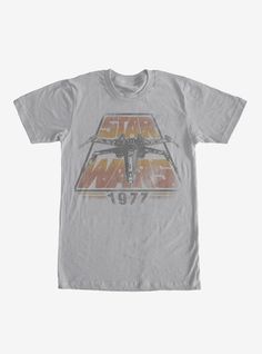 Star Wars 1977 Time Warp T-Shirt Star Wars Starfighter, Star Wars Hoth, X-wing Starfighter, Star Wars Graphic Tees, Star Wars Han Solo, Star Wars Shirt, Star Wars Halloween, Star Wars 1977, Galaxy T Shirt