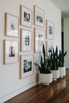 Photo Wall Collage White Frame Collage Wall, Square Photo Gallery Wall, Basement Photo Wall, Corner Wall Photo Collage, Mixed Tiles Photo Wall Ideas