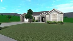 1 Story Family House Bloxburg, Big One Story House Bloxburg, Realistic Houses In Bloxburg, One Story Family Home, 1 Story Bloxburg House Layout, Bloxburg One Story House Layout, 1 Story Bloxburg House, Bloxburg Rooms, Beach House Floor Plans