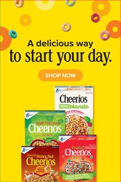 Pour up a delicious and nutritious breakfast. Cheerios are made with the whole grain oats parents love and a taste kids love more! Ways To Start Your Day, Food To Gain Muscle, Honey Nut Cheerios, 21 Day Fix Meal Plan, Pumpkin Seed Recipes, High Protein Vegan Recipes, Ways To Eat Healthy, Filling Snacks