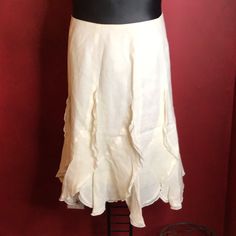 Shell 100% Linen Lining 100% Polyester Fully Lined P10 Willi Smith, Business Chic, Linen Skirt, Shopping List, Fashion Inspo Outfits, Womens Skirt, Color White, Fashion Inspo, Size 12