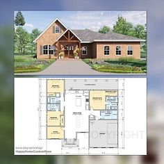 the floor plan for this house is very large and has three bedroom, two bathrooms