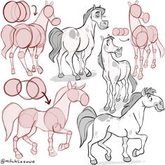 how to draw horses step by step with pictures for kids and beginners in this video, you will learn how to draw