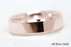 🔴 CONSTRUCTION BREAK. Last day to submit your order is July 21. We will be closing from July 26 until Aug 12. Shipping will resume on Aug 16. Message if you have any questions, I'll be answering them promptly. This classic 6mm men's wedding band has Polished centre and polished beveled edges. The finish in the centre can be done in Brushed/Satin if you'd like. Ask for quotation if you would like it to be done in platinum. ➡️ check our links here: https://www.etsy.com/shop/TrinityWeddingRings#ab Wedding Band For Men, Classic Wedding Band, Solid Gold Rings, Classic Ring, Mens Wedding Bands, Custom Engraving, Last Day, Wedding Band, Wedding Rings Engagement