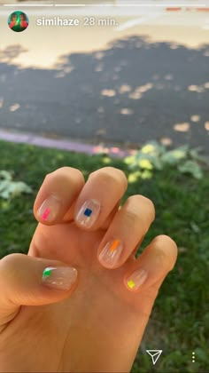 Simi Haze, Lux Nails, Euphoria Nails, Sassy Nails, Rainbow Nails