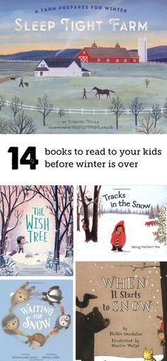 four books about winter and how to read them