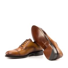 Characterized by its closed lacing style, the oxford is an elegant, classic, timeless style suitable for any occasion. The oxford is a staple shoe in any man’s wardrobe and can be dressed up or down. The Details: Materials: cognac box calf Sole: cognac goodyear leather sole plain Last: Zurigo - Rounded toe for fraditional English Look What is Fast Lane? Fast lane is our new experimental 7 day made to order collection, an ambitious never been heard of before collection of styles produced in only Brown City, Staple Shoes, Custom Made Shoes, Old Shoes, Traditional English, Hand Painted Leather, Brown Flats, English Style, Painting Leather