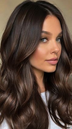 Want Fall Hair Colors Dark Mocha Curls? Try This! 💇‍♀️ Dark Autumn Hair, Dark Autumn Hair Color, Beown Hair, Mocha Hair Color, Espresso Brown Hair, Curly Hair Care Tips, Coffee Hair Color, Medium Dark Hair