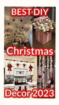 Diy Christmas Decor Ideas For The Home, Decor For Large Wall Space, Xmas Home Decor Ideas, Fireplace Christmas Decor Ideas, Decor For Large Wall, Easy Cheap Christmas Decorations, Classy Christmas Decorations, Diy Xmas Decor, Christmas Decor Themes