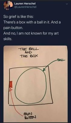 someone wrote this diagram for the ball and i am not known for my art skills