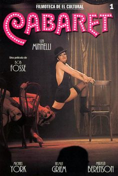 a movie poster for the film gabardt with a woman in black dress and top hat