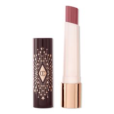 Hyaluronic Happikiss Lipstick Balm - HYLRNC HPKSS PILLOW TALKBenefitsHydratingPlumpingFeaturesThis lipstick balm formula was created to leave lips looking plumper, smoother, and more hydrated while giving them a happy glow.It glides on with a nourishing, cushiony, dewy-soft, gloss finish, and features high-performance, hydrating color your lips will love."Happikiss is happiness" - Charlotte Tilbury.Key IngredientsHyaluronic Acid: Hydrates and nourishes for plumper-looking lips.C-Peptide: Reduces Magic Lipstick, Charlotte Tilbury Lipstick, Charlotte Tilbury Makeup, Lipstick Gloss, Tinted Lip Balm, Lip Hydration, Gloss Lipstick, Hrithik Roshan, Makeup Pictures