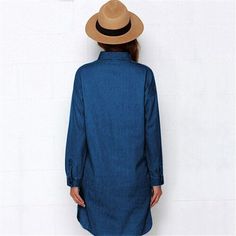 Very rocks a cowboy dress.This is a do old cowboy dress, is lapel collar, very have temperament. Is this a long sleeves dress, but it is a short dress, so wear will be very attractive. This is a nice dress.è�?/p> Material:Denim Size:S, M, L, XL Color: Blue,Dark Blue Neckline:Lapel Sleeves:Long Sleeves Pattern Type:Pure Color Dress Length:Short Dressesè�?/p> Occasion: Party, Daily, Ball Package Contents: 1* Dress, without Accessories Long Sleeve Blue Shirt Dress For Fall, Blue Long Sleeve Shirt Dress For Fall, Denim Blue Long Sleeve Shirt Dress For Work, Collared Blue Denim Dress, Fall Collared Blue Denim Dress, Long Sleeve Denim Blue Dress For Fall, Long Sleeve Blue Denim Dress For Fall, Long Sleeve Denim Dress For Fall, Long Sleeve Dark Wash Shirt Dress For Summer