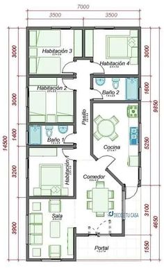 the floor plan for a small apartment