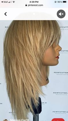 Cabelo Pin Up, Medium Shag Haircuts, Long Shag Haircut, Haircuts For Long Hair With Layers, Haircuts For Medium Hair, Hair Color And Cut, Mid Length Hair, Long Layered Hair, Haircuts For Long Hair