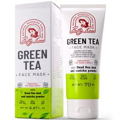 PRICES MAY VARY. ANTI-AGEING ACTION WITH PLUMP-C: Our formula stands out with unique skin-enhancing properties. Our green tea face mask is formulated with PLUMP-C patented blend with hyaluronic acid, Vitamin C and allantoin. These ingredients work together to PROMOTE COLLAGEN PRODUCTION and help to PREVENT PREMATURE SKIN AGEING by increasing elasticity. SOOTHE SENSITIVE SKIN WITH ROSEMARY LEAF: We use British rosemary leaf extract in our green tea matcha face mask. Our green tea detox mask – in Face Mask Green Tea, Face Detox, Matcha Face Mask, Tea Face Mask, Mask Green Tea, Vegan Face Mask, Green Tea Face Mask, Green Tea Detox, Organic Face Mask