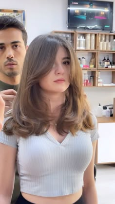 Haircuts For Medium Length Hair Layered, Oval Face Haircuts, Haircuts For Medium Hair, Haircuts Straight Hair