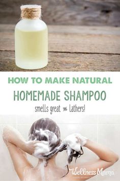 Natural Shampoo Recipes, Shampoo Diy, Diy Dry Shampoo, Wellness Mama