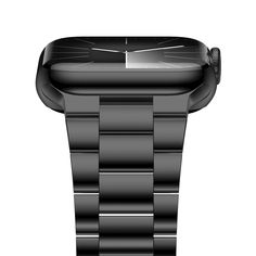 PRICES MAY VARY. iWatch bands for Women: This premium stainless steel band fits Apple Watch models, 41mm Series 9/8/7, 40mm SE Series 6/5/4, and 38mm Series 3/2/1, covering all editions. Upgraded Design: Features an integrated one-piece adapter and band construction—no screws needed for the apple watch bands 41mm 40mm. Enjoy a secure fit with no risk of adapter breakage or detachment. Elegant Fit for All: Designed to fit wrists from 5.9 to 8.5 inches, the bands for apple watch 40mm offers a slee Black Rectangular Watch Bracelet Strap Accessory, Black Rectangular Watch Bracelet Strap, Black Rectangular Bracelet Strap Watch Band, Black Rectangular Watch With Black Band, Rectangular Black Wear-resistant Watch Accessories, Modern Wear-resistant Black Watch Bands, Wear-resistant Black Rectangular Apple Watch Band, Black Wear-resistant Rectangular Apple Watch Band, Black Wear-resistant Apple Watch Band