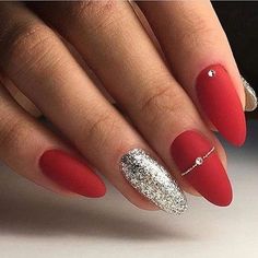 Almond Shaped Nails Designs, Almond Shape Nails, Super Nails, Christmas Nails Acrylic, Thanksgiving Nails, Ideas Nails, Trendy Nail Art, Heart Nails, Nail Shapes