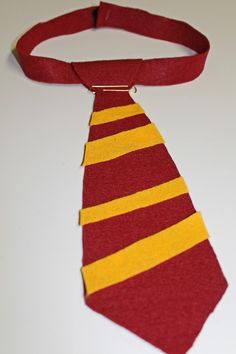 a tie that has been made to look like it is being worn