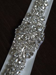 a white plate with some diamonds on it