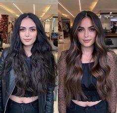 Sombre Hair, Dark Brunette Hair, Brown Hair Looks, Bronde Balayage, Brown Hair Inspo, Brunette Hair With Highlights, Balayage Hair Dark, Brown Hair Balayage