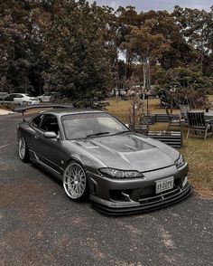 Nissan Silvia S15 ⚡️  @thatguywithasilvia #jdm #supercars #silvia #nissan #iconiccars #car #cars Car Gang, Nissan R34, Old Vintage Cars, Wide Body Kits, Stance Cars