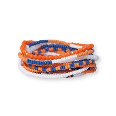 PRICES MAY VARY. Game Day Bracelets for Women: Show your team spirit with this bracelet set of 10! Mix & match these glass beaded bracelets to complete the perfect game day outfits that scream school pride & fan dedication whether you're watching from the stands or the couch. Gameday Bracelets: These comfortable stretch bracelets are designed for all-day wear during game days. The flexible design ensures they stay in place whether you're cheering in the stands or pacing the sidelines, perfect fo Football Moms, Senior Night Gifts, Bracelet Stacks, Bracelet Pack, Human Hands, Sage Color, Minimal Aesthetic, Glass Beaded Bracelets, Team Gifts