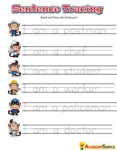 the worksheet for writing sentences with pictures and words to help students learn how to