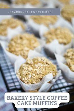 These coffee cake muffins are simple and easy to make and taste amazing. We are celebrating National Coffee Cake Day today so let's get started.

These muffins are a classic coffee cake wrapped up in muffin form! The cinnamon streusel on top of the muffin makes this recipe so good! Cinnamon Coffee Cake Muffins, Classic Coffee Cake, Bakery Style Muffins, Coffee Cake Muffins, Cinnamon Coffee Cake, Cinnamon Streusel, Cake Wraps, Cake Muffins, Cake Day