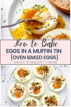 how to bake eggs in a muffin tin for an easy and healthy breakfast