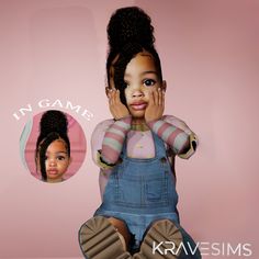 Youth Hair conversions for your followers! The perfect gift for your sims fans! . #Afro_Hair_Sims_4_Cc #Toddler_Hair_Sims_4 #Toddler_Cc_Sims_4 #Sims_4_Piercings Afro Hair Sims 4 Cc, Ts4 Hair, Sims 4 Black Hair, The Sims 4 Skin